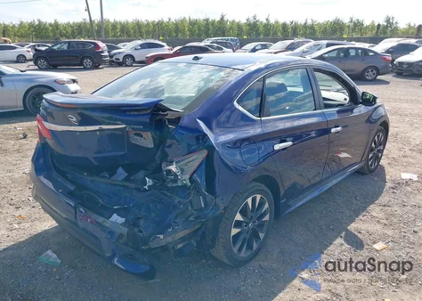 2017 Nissan Sentra Sr Turbo из США, поврежденный, VIN 3N1CB7AP5HY222422